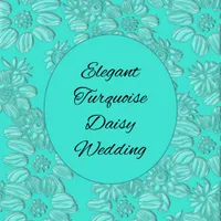 Elegant Turquoise Daisy Wedding