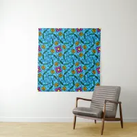 Abstract Floral Tapestry