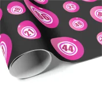 Bingo Player Pink Balls Wrapping Paper