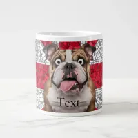 Cute Funny English BullDog Giant Coffee Mug