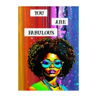 You Are Fabulous | Woman of Color Colorful Acrylic Print