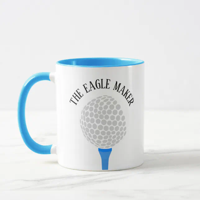 Funny The Eagle Maker Golf Ball Tee Mug