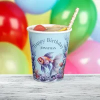 Fancy Fish Under the Sea Birthday  Paper Cups