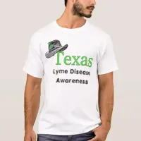 Texas Lyme Disease Awareness Cowboy Hat Shirt