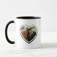 Personalized Photo and Personal Message Romantic  Mug