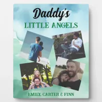 Daddy's Little Angels | Photo Gift Plaque