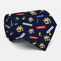 Realtor, Real Estate Agent, Realty Broker Novelty Neck Tie