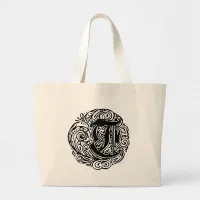 Monarchia "T" Large Tote Bag