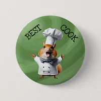 Best Cook chef cooking chief Button