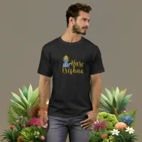 Hare Krishna Black T-shirt