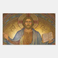 Jesus Christ Religious Christmas Stickers