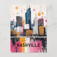 Nashville Tennessee Travel Postcard