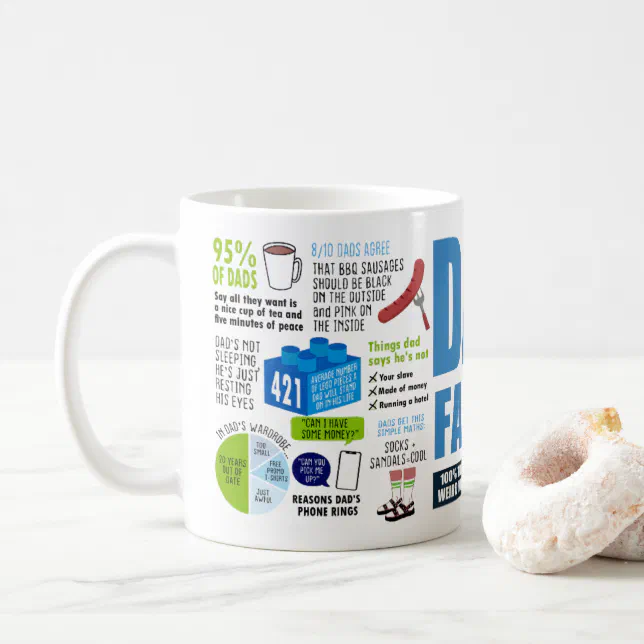 Dad Facts  Coffee Mug