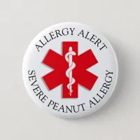 Severe Peanut Allergy Alert Button