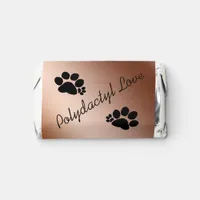 Candy Favors - Polydactyl Love Paw Prints