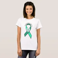 Myasthenia Gravis Never Give Up Heart Ribbon Shirt