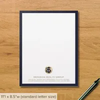 Real Estate Elegant Letterhead for Correspondence