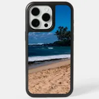 Tropical Island Coastal Beach Palm Trees iPhone 15 Pro Max Case