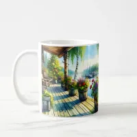 Lake House View | Deck over looking the Bay Coffee Mug