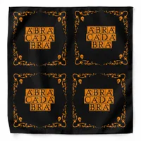 Abracadabra Magic Word Bandana