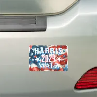 Kamala Harris and Tim Walz 2024 Car Magnet