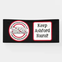 Keep Ashford Rural | No Mega Warehouses Banner