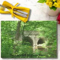 Tranquil Nature’s Gateway Laminated Placemat