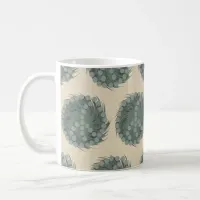 Cheeky Whirled Peas Pattern Coffee Mug