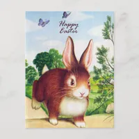 Vintage Easter Rabbit postcard