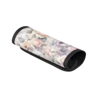 Elegant Rose Blossoms Luggage Handle Wrap