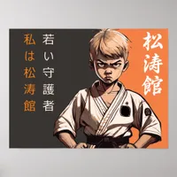 The Shotokan Seedling - Destiny's Blossoming Poster