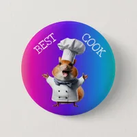 Best Cook chef cooking chief Button