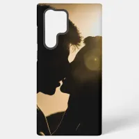 Silhouette Couple Photo Samsung Galaxy S22 Ultra Case