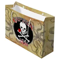 Captain Mom - Embraced by the Deep Large Gift Bag