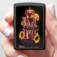 Mary Royal M With Sunflowers Zippo Lighter