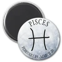 Horoscope Zodiac Astrology Sign Pisces Magnet