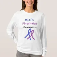 ME/CFS Fibromyalgia Ribbon Awareness Shirt