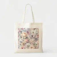 Elegant Rose Blossoms Tote Bag