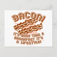 Bacon Lifestyle Postcard