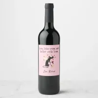 Love Like Wine Valentine Wine Label