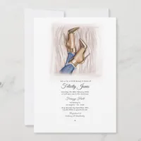 Denim Chic Bridal Shower Invitation