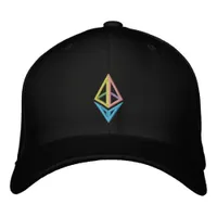 Eth 2.0 Rainbow Diamond Embroidered Baseball Cap