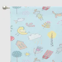 Hand Drawn Cute Stuff ID360 Blackout Curtains