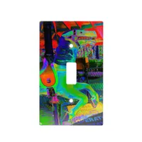 [Carousel Horse] Colorful Wall Plate Switch Cover