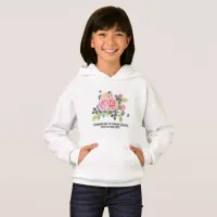 Custom Personalize Photo Artwork Text Slogan Girls Hoodie