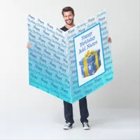 Huge Birthday Card Blue for Him