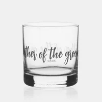 Love on the Rocks: Wedding Bridal Party Glass