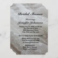 Wedding Lace Dress Image Bridal Shower Invite