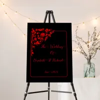 Dark Gothic Wedding Foam Board