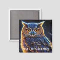 Owl ways Watching Over You fridge Magnet